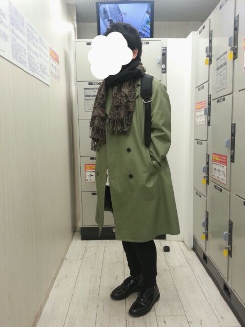 オカチャン is wearing UNIQLO "ドライスウェットパンツ"