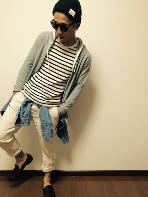 DoiKatsuさんのTシャツ・カットソー「UNIQLO 」を使ったコーディネート