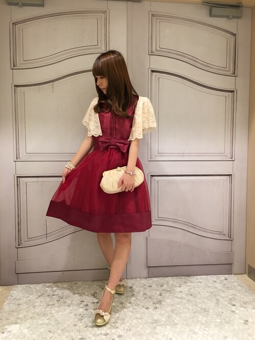 さっぴ(Paradise Picnic横浜店)|Paradise Picnicのドレスを使ったコーディネート , WEAR