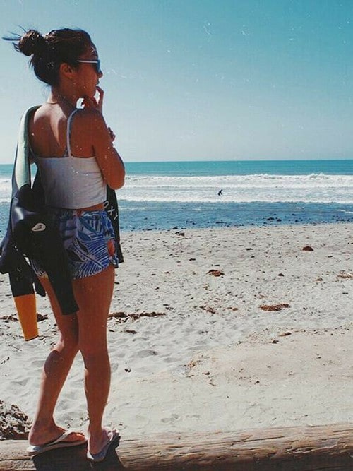 ROXY GIRLS SNAP|ulalagirlさんのパンツ「RUN AWAY(ROXY|ロキシー)」を使ったコーディネート