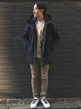 BEAUTY&YOUTH UNITED ARROWS｜Keisuke Osuka使用「BEAUTY&YOUTH UNITED ARROWS（BY ”小松精練”  ダウンジャケット）」的時尚穿搭