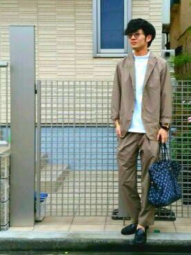 ryo _kumamoto_使用（LOUIS VUITTON）的時尚穿搭