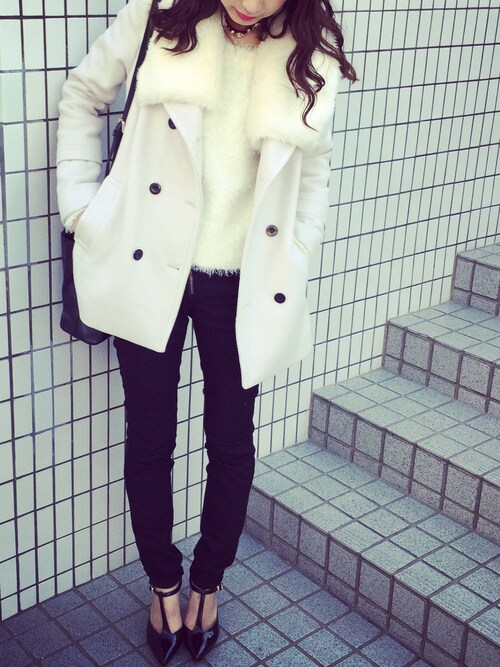 ファーが今年っぽい♡
