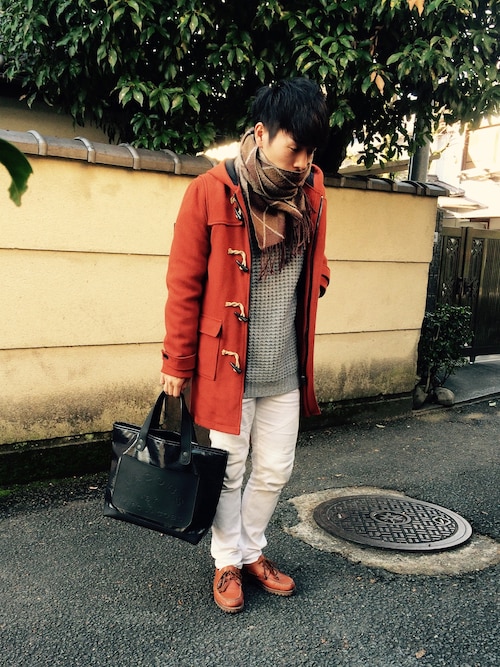【かわいい男も悪くない*】ダッフルコートの着こなしまとめ♪【メンズ】