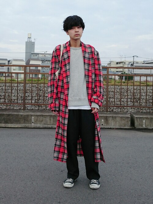 kotaro furusawa is wearing VINTAGE