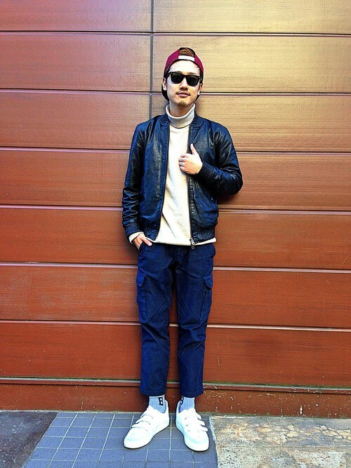 出典:http//i7.wimg.jp. メンズのおしゃれなキャップのファッション