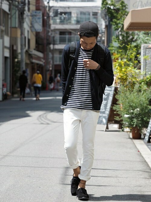 LOUNGELIZARDOSAKA（LOUNGE LIZARD）｜LOUNGE LIZARDのニット/セーターを使ったコーディネート WEAR