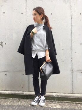 伊地知朋子さんのスニーカー「CONVERSE コンバース ALL STAR OX オールスター オックス(CONVERSE|コンバース)」を使ったコーディネート