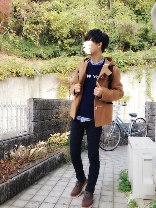 【かわいい男も悪くない*】ダッフルコートの着こなしまとめ♪【メンズ】