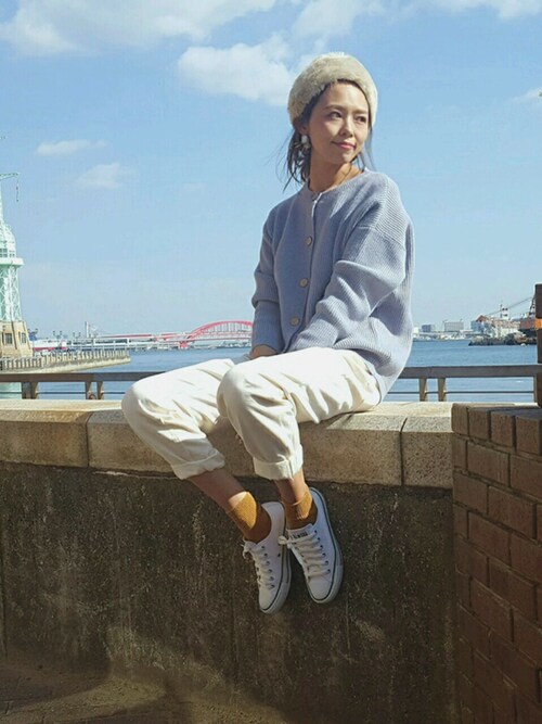 maiさんのヘアバンド「Cableami×BEAMS BOY / ファー ヘアバンド 16AW(BEAMS BOY|ビームスボーイ)」を使ったコーディネート