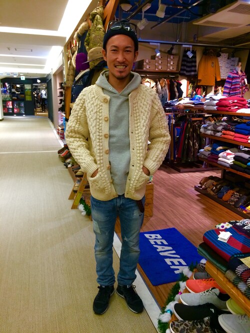 Chiji(BEAVER池袋店 )|RIDING HIGHのパーカーを使ったコーディネート , WEAR