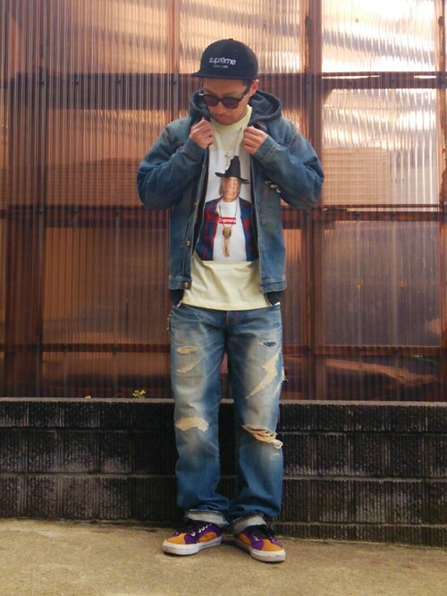 psychojunkyさんの「コーデュロイキャップ(Supreme)」