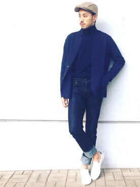 LACOSTE イオンモール名古屋ドーム前店｜TAMUKEI使用「LACOSTE（ミラノリブ軽量ウールジャケット）」的時尚穿搭