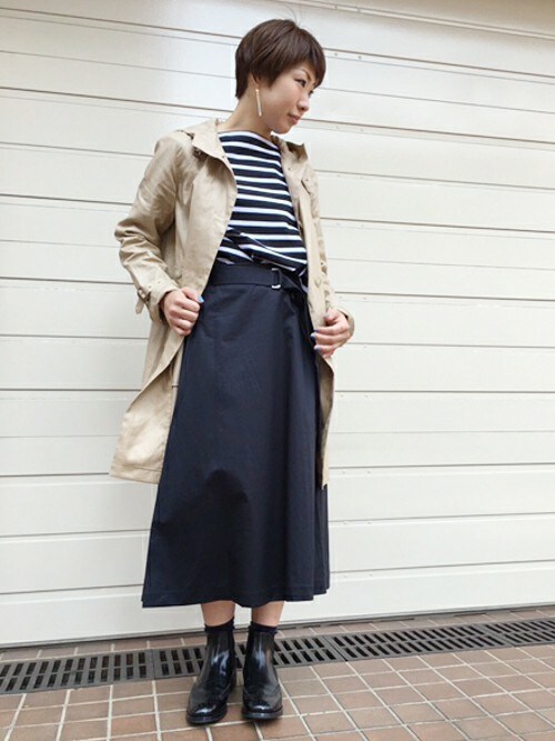 JOURNAL STANDARD 自由が丘店|JOURNAL STANDARD Lady's 自由が丘店 スタッフAさんのその他アウター「■■■【TRADITIONAL WEATHERWEAR】 DELVINE フードコート■■■(JOURNAL STANDARD|ジャーナルスタンダード)」を使ったコーディネート