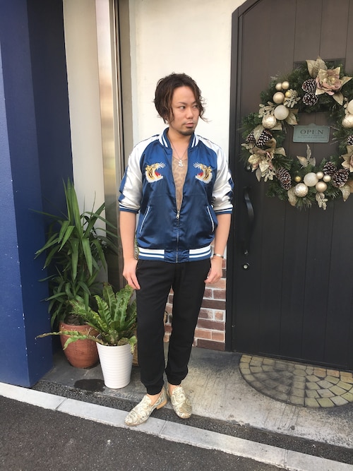 加藤晃(ties)|GUのパンツを使ったコーディネート WEAR