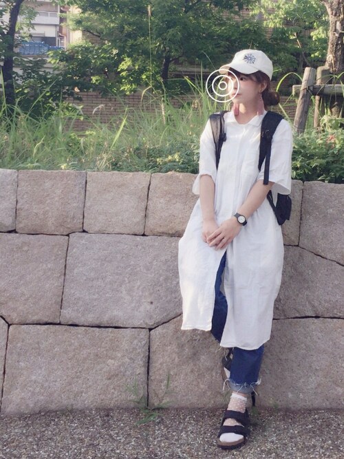 ｃｈｉｉ is wearing niko and... "コットンスラブドロップワンピース【niko and...】"