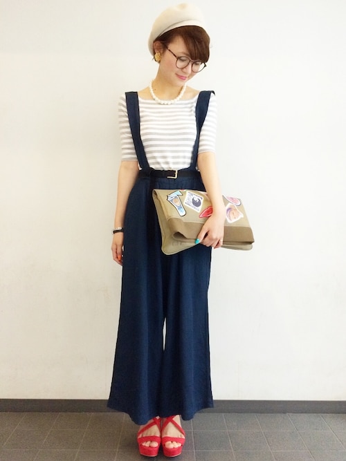 YUKIさんの「プラットフォームサンダル(FOREVER 21)」を使ったコーディネート