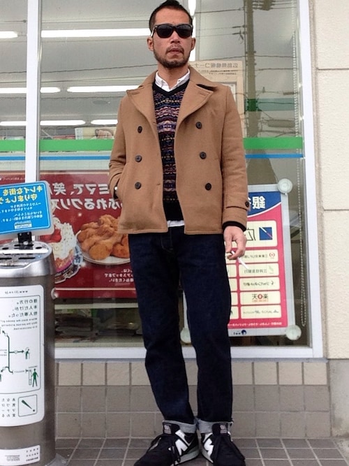 【永遠の定番アウター】ピーコートの着こなし方を改めて押さえよう!