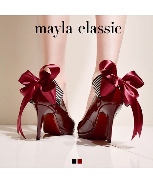 mayla classic（マイラクラシック）の「mayla classic アーデミーシア 8.0CM パンプス（パンプス）」 - WEAR