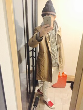 わーっ。さん（メンズ・186cm）の春コーディネート