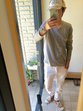 わーっ。さん（メンズ・186cm）の春コーディネート