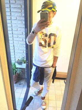 わーっ。さん（メンズ・186cm）の春コーディネート