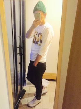 わーっ。さん（メンズ・186cm）の夏コーディネート