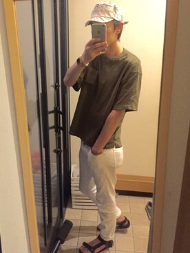 わーっ。さん（メンズ・186cm）の夏コーディネート