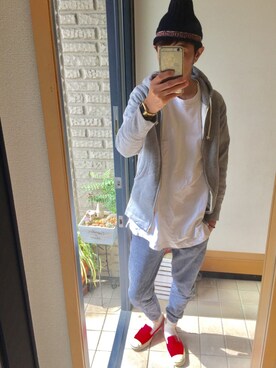 わーっ。さん（メンズ・186cm）の秋コーディネート