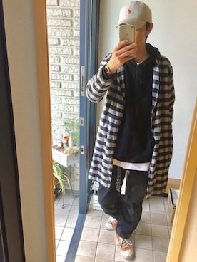 わーっ。さん（メンズ・186cm）の秋コーディネート