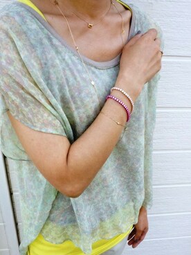 ENUOVE（イノーヴェ）の「ENUOVE BRIO COLLECTION テニスブレスレット