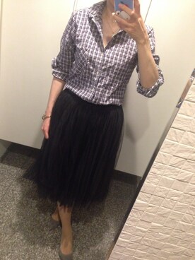 「スウェードパンプス」｜Naco☻さん（レディース・162cm）の春コーディネート