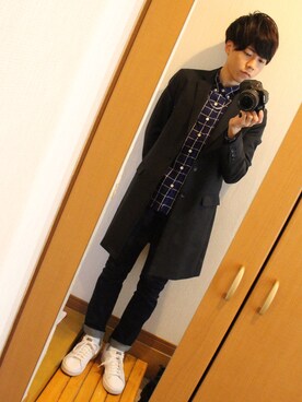 けいさん（メンズ・158cm）の秋コーディネート