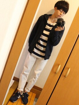 けいさん（メンズ・158cm）の秋コーディネート