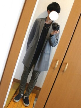 けいさん（メンズ・158cm）の秋コーディネート