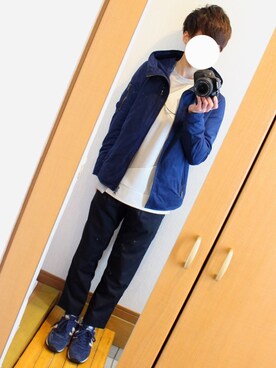 「STUDIOUS（ステュディオス）のアイテム（マウンテンパーカー）」を使った、けいさん（メンズ・158cm）の春コーディネート
