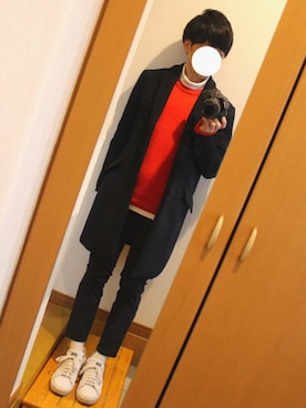 「SEVENDAYS=SUNDAY（セブンデイズサンデイ）のアイテム（レッグウェア）」を使った、けいさん（メンズ・158cm）の冬コーディネート