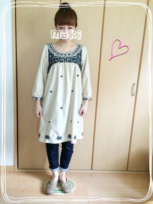 まき Lepsim Lowrys Farmのワンピースを使ったコーディネート Wear
