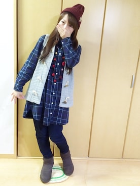 「アイテム（福袋/福箱）」を使った、まきさん（レディース・155cm・30代）の冬コーディネート