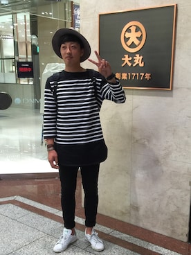 共亮さん(メンズ・177cm)の夏コーディネート