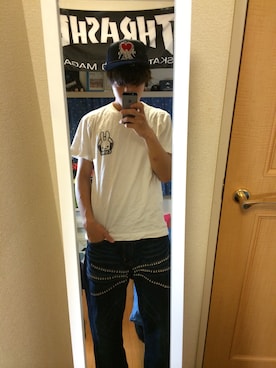 「CUNE（キューン）のアイテム」を使った、sumitakuさん（メンズ・173cm・10代）の夏コーディネート