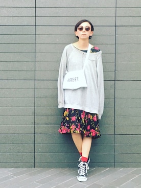 「HERFEE（ハーフィー）のアイテム」を使った、stylist komakiさん（レディース・162cm）の秋コーディネート