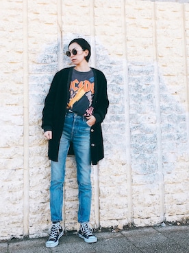 「JET（ジェット）のアイテム（パンツ）」を使った、stylist komakiさん（レディース・162cm）の冬コーディネート