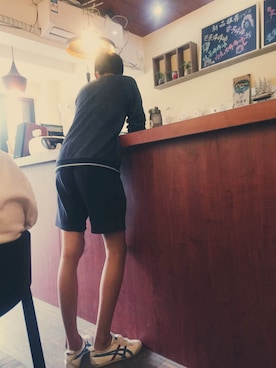 「PULL&BEAR（プルアンドベア）のアイテム（パーカー）」を使った、annlutaoさん（メンズ・182cm）の秋コーディネート