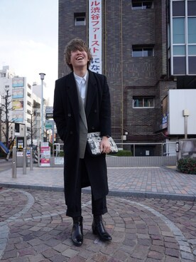 新井航  OCEAN TOKYOさん（メンズ・177cm）の春コーディネート