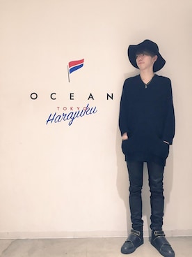 「DANKE SCHON（ダンケシェーン）のアイテム（シューズ）」を使った、新井航  OCEAN TOKYOさん（メンズ・177cm）の秋コーディネート