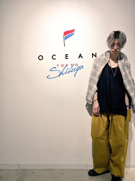 新井航  OCEAN TOKYOさんのコーディネート