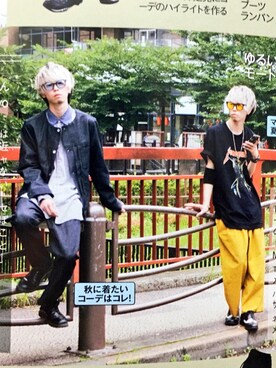 新井航  OCEAN TOKYOさんのコーディネート