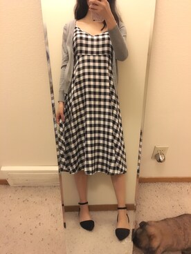 「URBAN OUTFITTERS（アーバンアウトフィッターズ）のアイテム（スカート、その他）」を使った、有只肥兔儿さん（レディース・165cm）の冬コーディネート