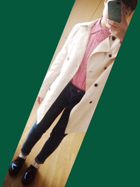 saya p さん（レディース・154cm）の春コーディネート